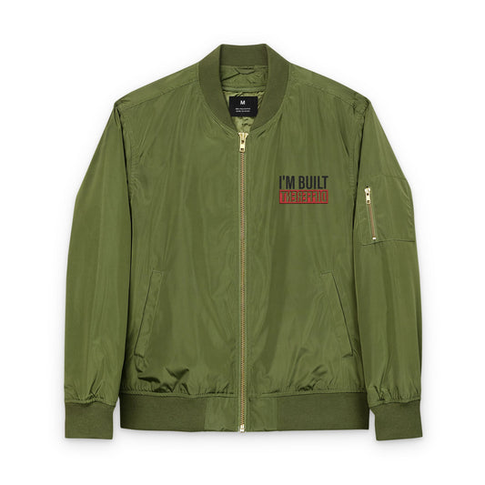 Recycled Bomber Jacket (Embroidery)