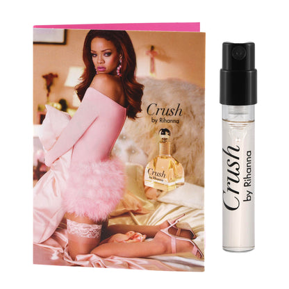 5 Rihanna perfume samples for women: Crush, Reb'l Fleur, Kiss, Rogue, and Rebelle. Fragrance sample vial bottles perfume Set. Great for small gift or to try before purchasing bigger bottles.